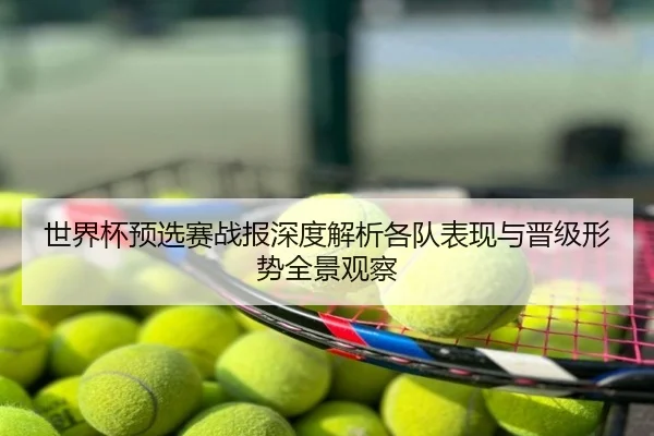 世界杯预选赛战报深度解析各队表现与晋级形势全景观察
